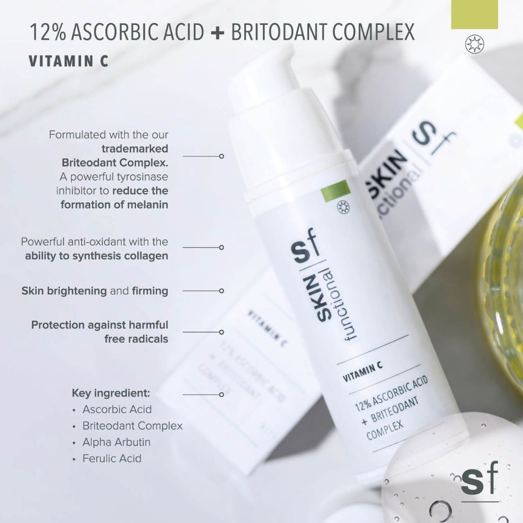 12% Ascorbic Acid + Briteodant Complex Vitamin C 12% Ascorbic Acid + Briteodant Complex Vitamin C